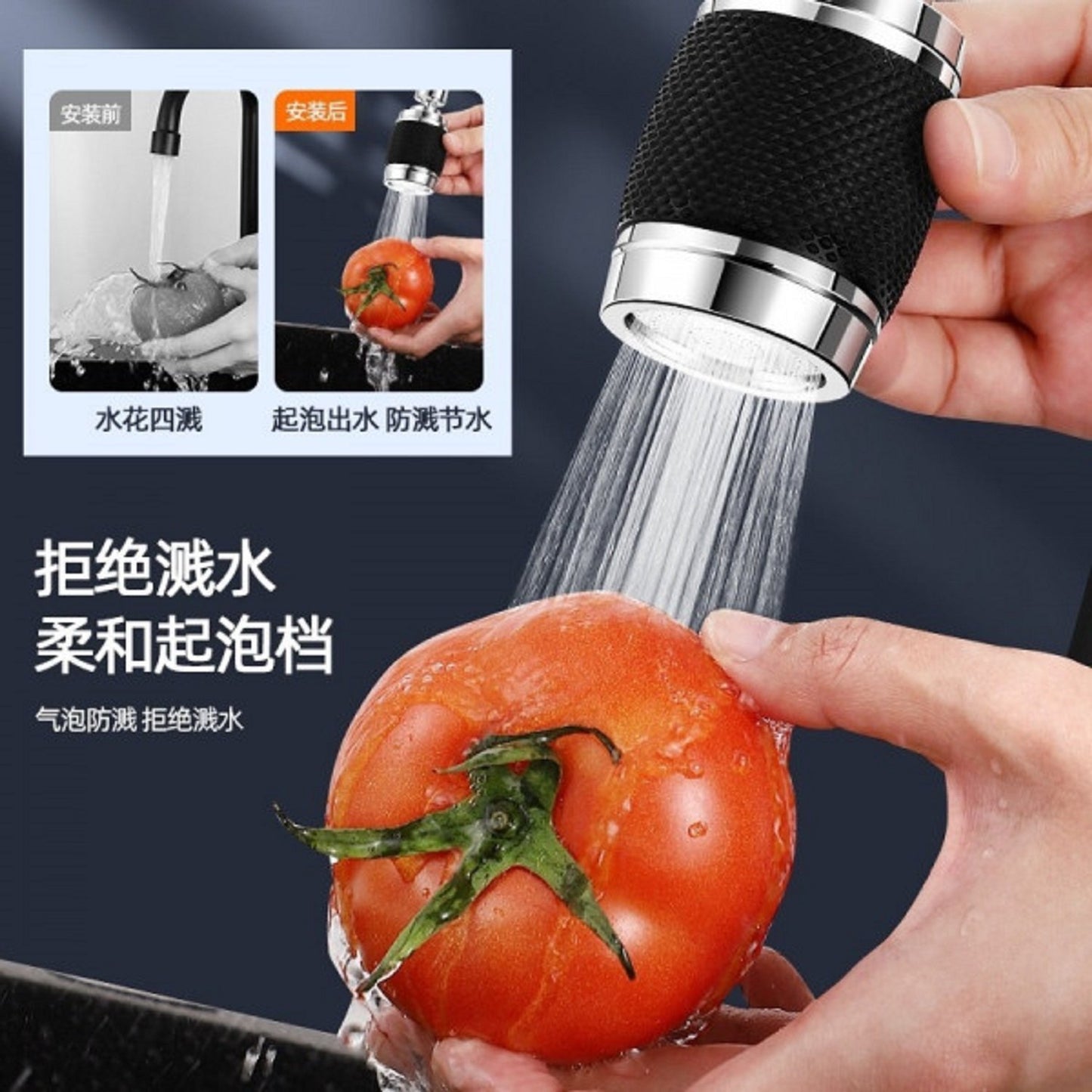 Tap Extender for Kitchen Sink, Flexible Faucet with Tap Extension for Convenient Use Upgrade Your Kitchen Sink with Flexible Tap for Easy Access