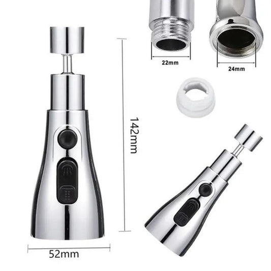 Tap Extender for Kitchen Sink, Flexible Faucet with Tap Extension for Convenient Use Upgrade Your Kitchen Sink with Flexible Tap for Easy Access