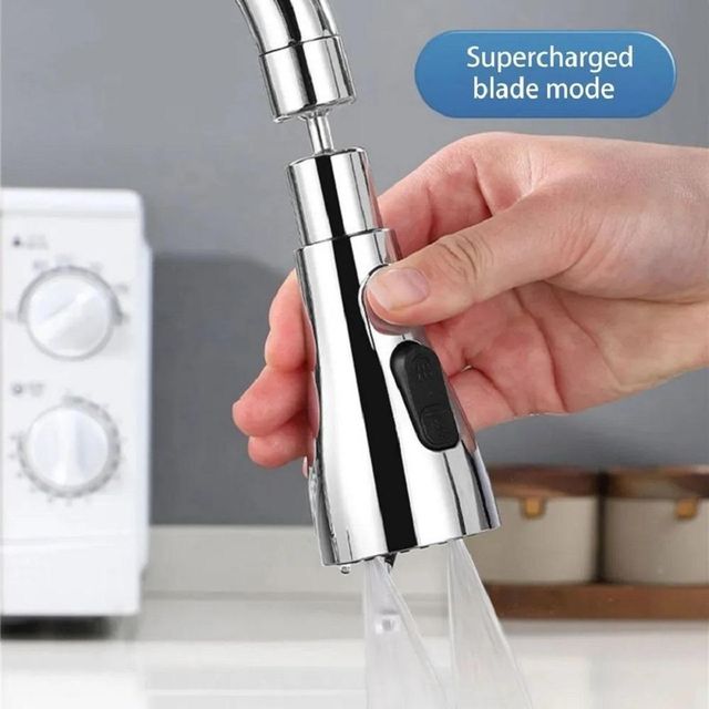 Tap Extender for Kitchen Sink, Flexible Faucet with Tap Extension for Convenient Use Upgrade Your Kitchen Sink with Flexible Tap for Easy Access